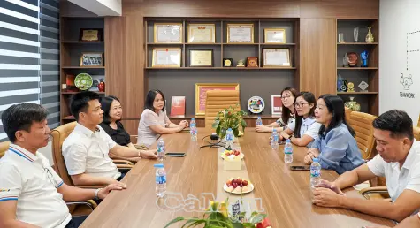 Tìm hiểu để hợp tác truyền thông số giữa Báo và phát thanh, truyền hình Cà Mau với PhuThaiMedia