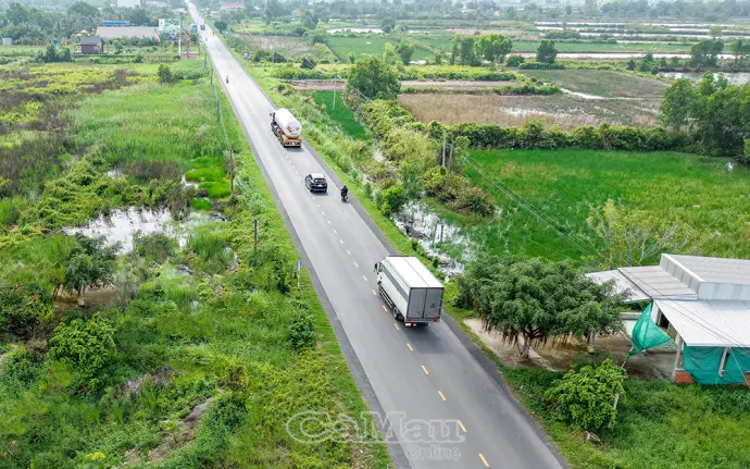 Đầu tư hơn 2.200 tỷ đồng xây dựng tuyến giao thông trục ngang Cà Mau