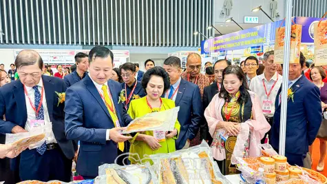 Sức hút từ gian hàng của Cà Mau tại HCMC FOODEX 2026