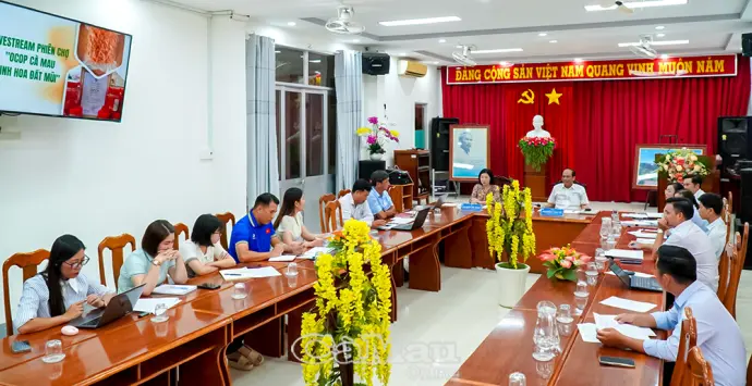 Livestream OCOP thu hút hơn 190.000 lượt xem