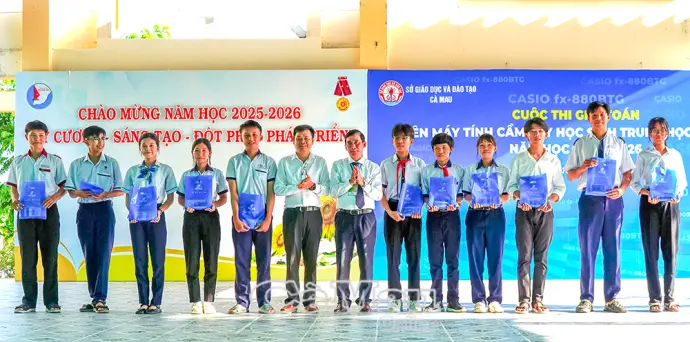 Chất lượng bài thi giải Toán trên máy tính cầm tay nâng lên rõ rệt