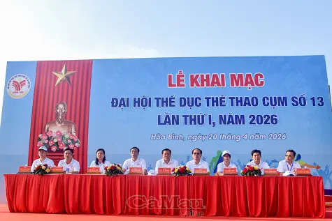 Gần 700 vận động viên tranh tài tại Đại hội TDTT Cụm số 13