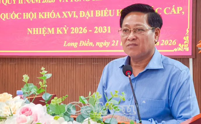 Ưu tiên phát triển thuỷ sản và diêm nghiệp ở Long Điền