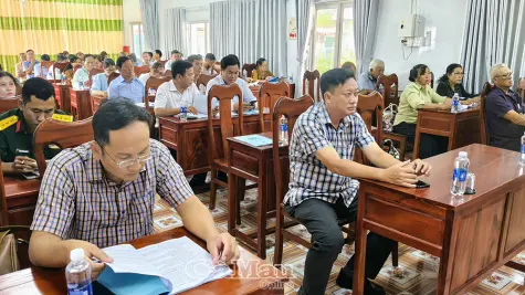 Bồi dưỡng nghiệp vụ hoà giải ở cơ sở