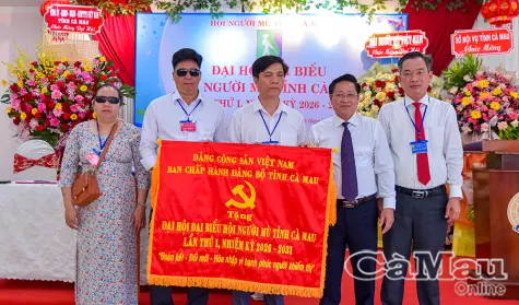 Ông Cao Thanh Quý được bầu giữ chức Chủ tịch Hội Người mù tỉnh Cà Mau