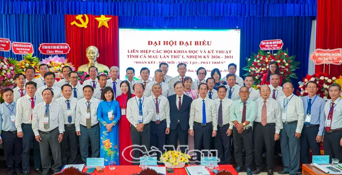 Khẳng định vai trò trí thức tại Đại hội Liên hiệp các Hội KH&KT tỉnh Cà Mau