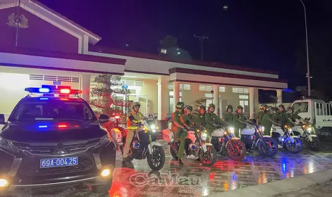 Tăng cường tuần tra, bảo đảm an ninh, trật tự dịp lễ
