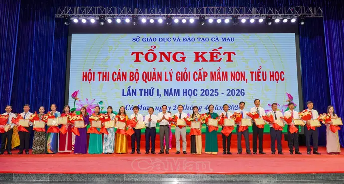 Hơn 150 cán bộ giáo dục đạt danh hiệu quản lý giỏi cấp mầm non, tiểu học