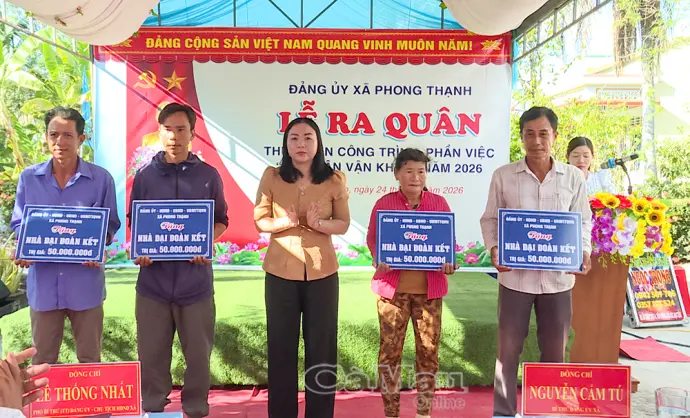 Hơn 5,3 tỷ đồng thực hiện công trình dân vận khéo tại địa bàn khó khăn