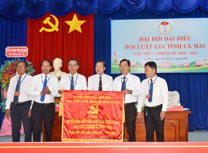 Ông Nguyễn Thanh Reo được bầu giữ chức Chủ tịch Hội Luật gia tỉnh Cà Mau nhiệm kỳ 2026-2031