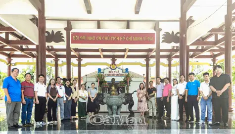 Đoàn Famtrip khảo sát cung đường di sản xã Vĩnh Lợi