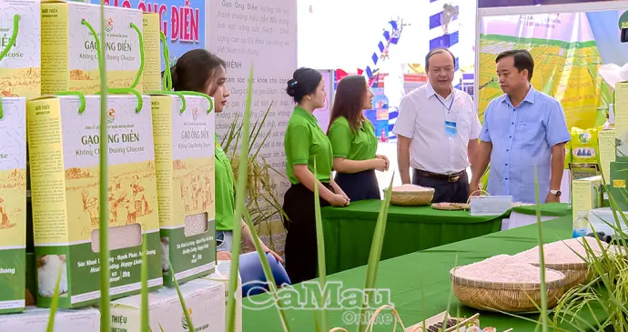 Lãnh đạo tỉnh tham quan chuỗi hoạt động tại Quảng trường Hùng Vương