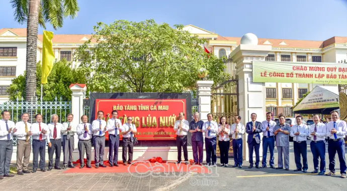 Ra mắt Bảo tàng Lúa nước Cà Mau và phương án biểu tượng “ba hạt lúa”     