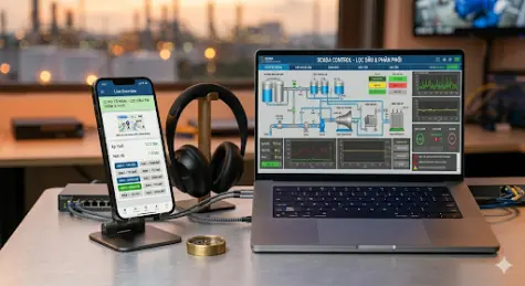 ATSCADA - Phần mềm SCADA phân tích thống kê và dự báo sử dụng công nghệ AI Predictor, Blockchain