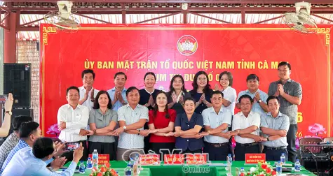 8 xã ký kết thi đua nâng cao chất lượng công tác Mặt trận