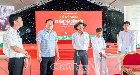 Kiểm tra công tác chuẩn bị Lễ kỷ niệm 80 năm Trận Giồng Bốm