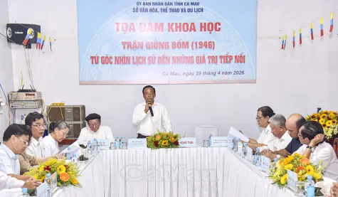 Toạ đàm khoa học Trận Giồng Bốm “Từ góc nhìn lịch sử đến những giá trị tiếp nối”