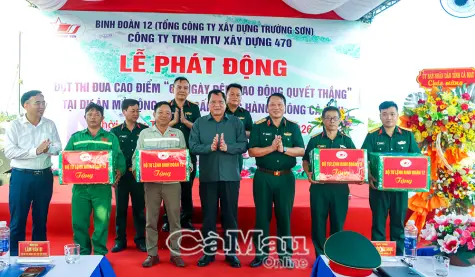 60 ngày đêm tăng tốc thi công Cảng hàng không Cà Mau