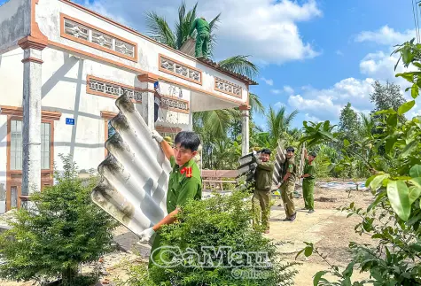 Khi lực lượng công an “dựng” niềm tin từ mái ấm