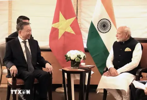 Quan hệ Đối tác Chiến lược Toàn diện Việt Nam - Ấn Độ có bước phát triển mạnh mẽ
