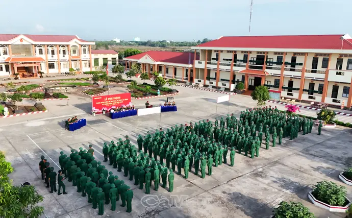 Bảo đảm an toàn lao động trong LLVT Cà Mau