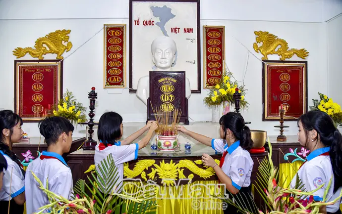 Tự hào, tiếp nối giá trị lịch sử 80 năm trận Giồng Bốm