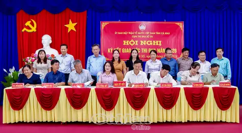 Cụm thi đua số 3 ký kết thi đua năm 2026