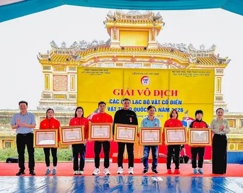2 cá nhân xuất sắc của thể thao Cà Mau vinh dự nhận Huân chương Lao động hạng Nhì