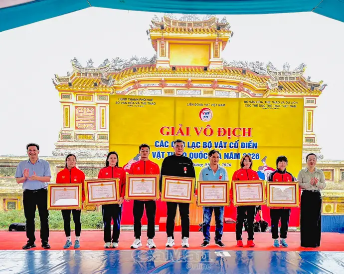2 cá nhân xuất sắc của thể thao Cà Mau vinh dự nhận Huân chương Lao động hạng Nhì