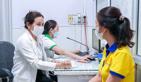 Khám sức khoẻ miễn phí cho nữ đoàn viên, công nhân lao động khó khăn