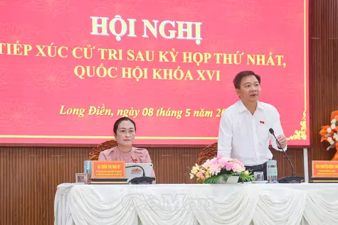 Cử tri phản ánh đến đại biểu Quốc hội nhiều vấn đề thực tiễn