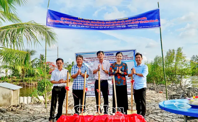 Khởi công hai công trình lộ giao thông gần 8,4 tỷ đồng