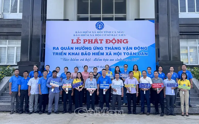 Ra quân truyền thông bảo hiểm xã hội toàn dân