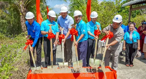 Khởi công xây dựng cầu Khu đoàn Tây Nam Bộ gần 800 triệu đồng