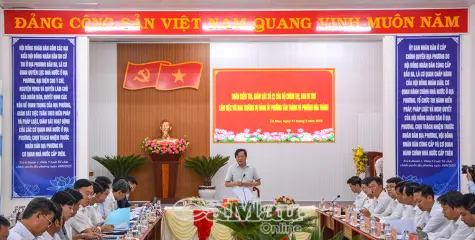Khảo sát việc vận hành chính quyền cơ sở tại Tân Thành, Hoà Thành