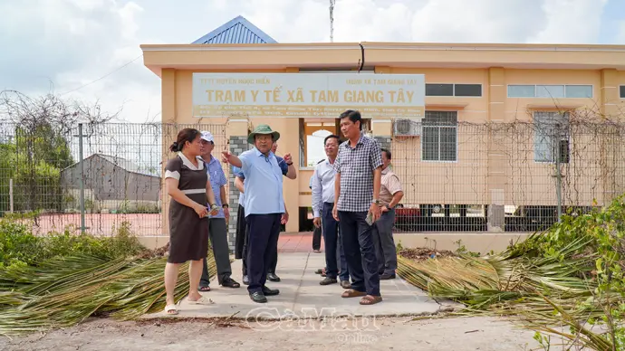 Khảo sát chuẩn bị đầu tư, nâng cấp 3 trạm y tế vùng ven biển