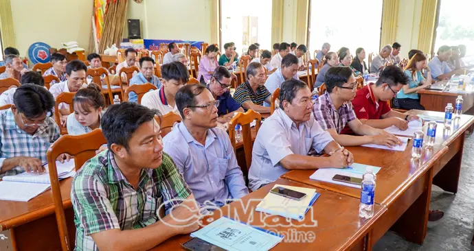 Bồi dưỡng kỹ năng cho hơn 100 hoà giải viên xã Đất Mũi