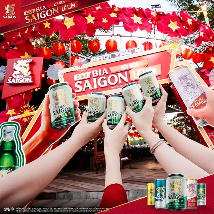 Từ nền tảng số đến đời thực, “Khối Yêu Lễ” hội tụ cùng Bia Saigon "Kết Nên Lễ Lớn"