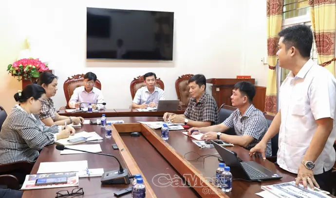 Báo và PT,TH Cà Mau phối hợp, nâng chất truyền thông cơ sở ở Tân Lộc