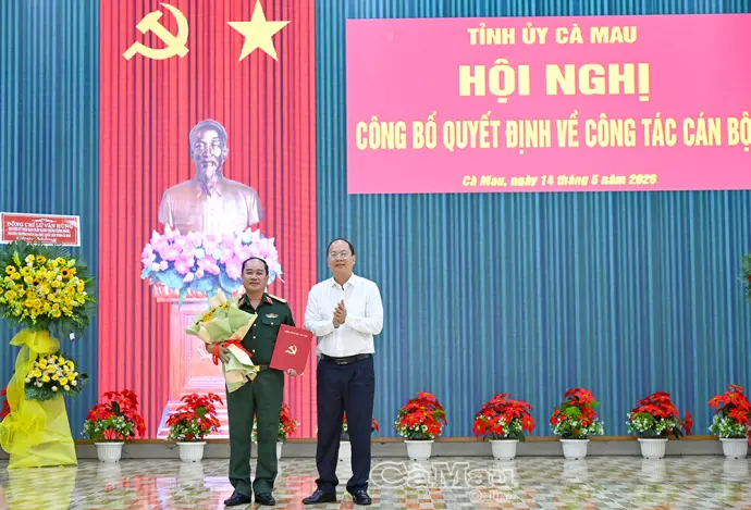 Thiếu tướng Nguyễn Văn Ngành giữ chức Chỉ huy trưởng Bộ CHQS tỉnh Cà Mau