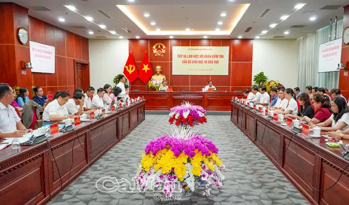 Cà Mau ưu tiên nguồn lực phát triển giáo dục mầm non