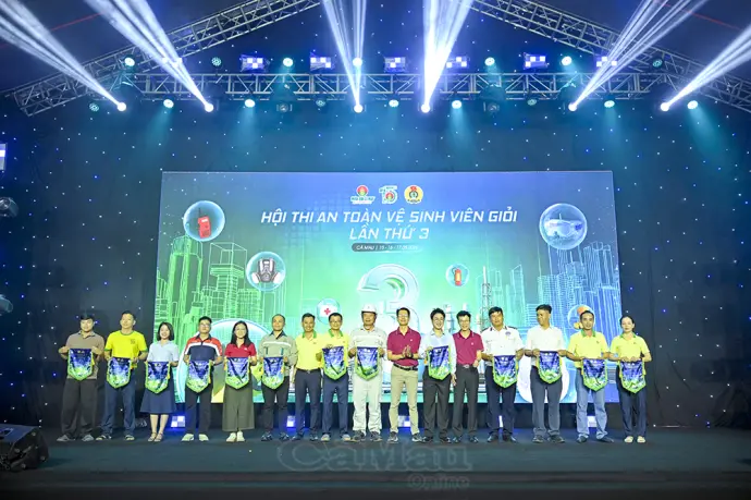 Sôi nổi Hội thi An toàn vệ sinh viên giỏi tại Đạm Cà Mau