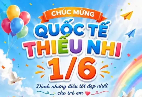 CHÚC MỪNG QUỐC TẾ THIẾU NHI 1/6