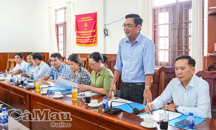 Khảo sát các điều kiện thành lập phường Cái Đôi Vàm