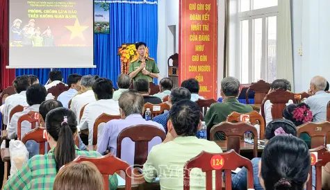 Phổ biến pháp luật về phòng, chống lừa đảo và quy định về hụi