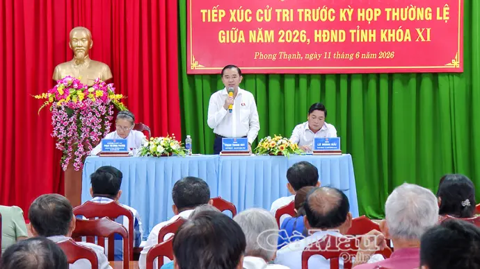 Lắng nghe tiếng nói cử tri