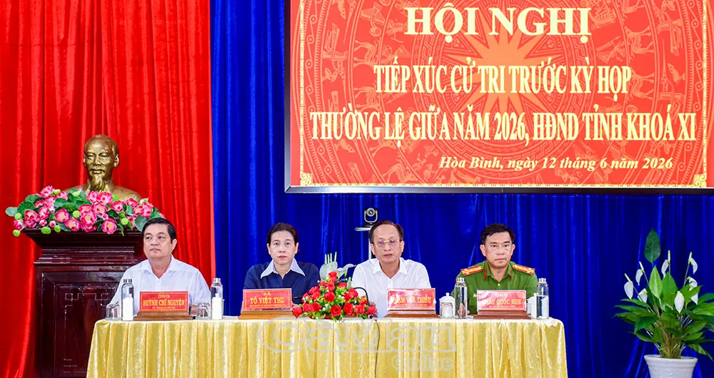 Cử tri mong sớm giải quyết các vấn đề bức xúc về dân sinh