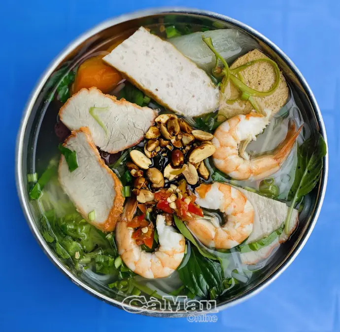 Bún suông Cà Mau: Biến tấu từ gỏi cuốn dân dã