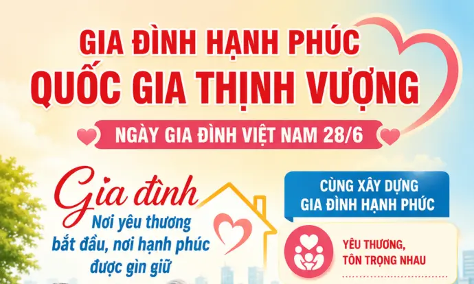 GIA ĐÌNH HẠNH PHÚC - QUỐC GIA THỊNH VƯỢNG