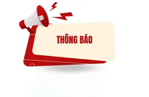 Thông báo về việc bắn đạn thật